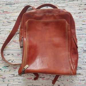 Italian Leather Backpack